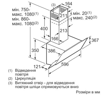 Изображение 6 Вытяжка Bosch DWK66AJ60T
