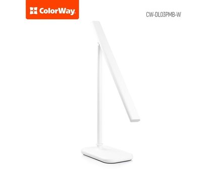 Зображення 7 Світлодіодний LED світильник ColorWay CW-DL03PMB-W White