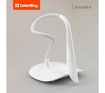 Зображення 7 LED світильник ColorWay CW-DL06FPB-W White для приміщень