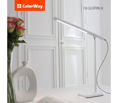 Зображення 8 Світлодіодний LED світильник ColorWay CW-DL03PMB-W White