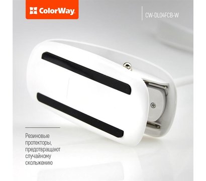 Зображення 8 LED світильник ColorWay CW-DL04FCB-W White на 1.5 Вт