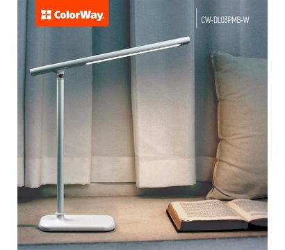 Зображення 9 Світлодіодний LED світильник ColorWay CW-DL03PMB-W White