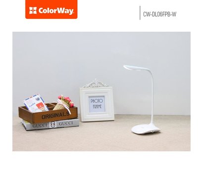 Зображення 9 LED світильник ColorWay CW-DL06FPB-W White для приміщень