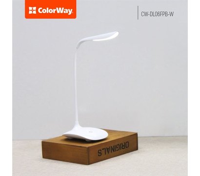 Зображення 10 LED світильник ColorWay CW-DL06FPB-W White для приміщень