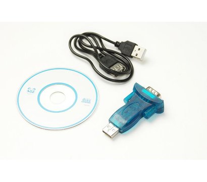 Изображение 3 Переходник PowerPlant USB2.0(AM)-COM(M), Blue - KD00AS1286