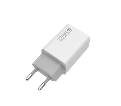 Зображення 4 Зарядний пристрій ColorWay QC3.0 (1USBx4A) White — CW-CHS014Q-WT