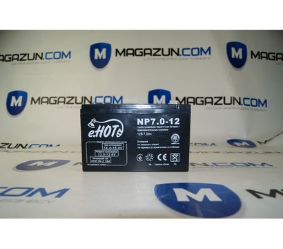 Зображення 2 Свинцево-кислотний акумулятор Enot NP7.0-12