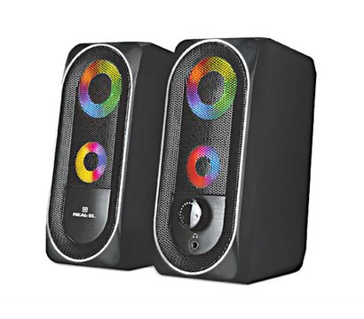 Изображение 4 Акустическая система 2.0 REAL-EL S-110 Black
