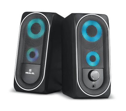 Изображение 6 Акустическая система 2.0 REAL-EL S-110 Black