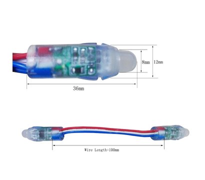Изображение 2 Светодиод Prolum PL-SM-5-12-RGB-2811