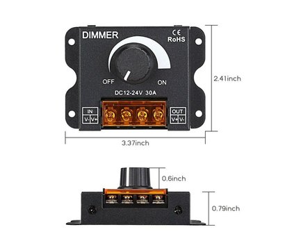 Зображення 2 Регулятор освітлення Prolum PL-D-30A-Wall-KNOB