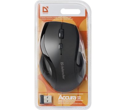 Зображення 5 Миша Defender Accura MM-295 USB Black — 52295