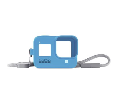Изображение 2 Чехол для регистраторов GoPro Sleeve&Lanyard Blue для HERO8 — AJSST-003