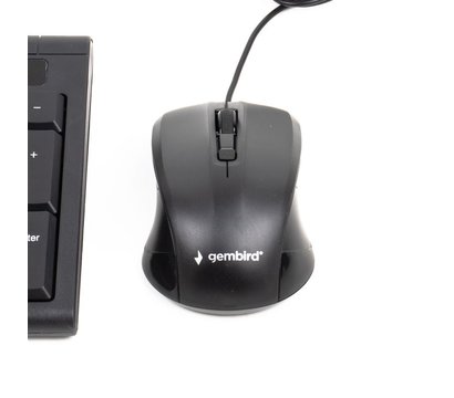 Изображение 3 Комплект мышь + клавиатура Gembird KBS-UM-03-UA USB Black