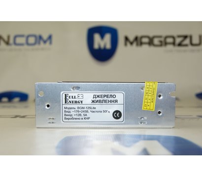 Зображення 3 Блок живлення Atis BGM-125 імпульсний, Струм (А): 5 А