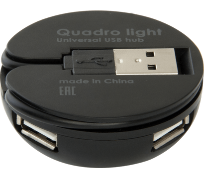 Изображение 3 USB Hub (хаб) Defender 4xUSB 2.0 QUADRO Light - 83201