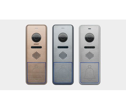 Изображение 4 Панель вызова домофона Arny AVP-NG430 (2 Mpx) (115°) Silver, Цвет корпуса: серебристый