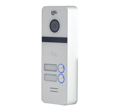 Изображение 2 Панель вызова LightVision Tokyo FHD (2RF) White под накладной монтаж, Количество абонентов: 2 абонента
