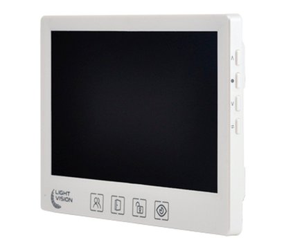 Изображение 4 Видеодомофон LightVision Amsterdam FHD White, Цвет корпуса: белый