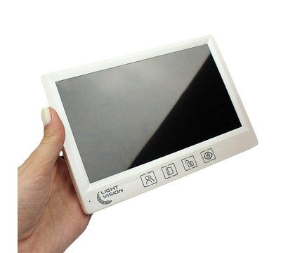 Изображение 5 Видеодомофон LightVision Amsterdam FHD White, Цвет корпуса: белый