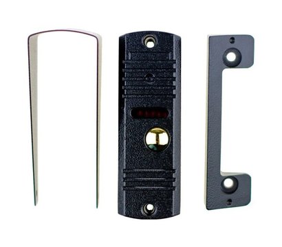 Зображення 4 Панель виклику Seven CP-7506 Black на 1 абонента, Колір корпусу: чорний