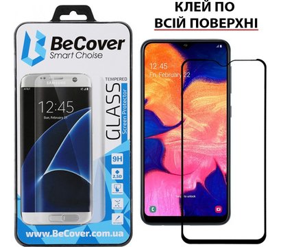 Изображение 2 Защитное стекло BeCover для Samsung Galaxy A10 SM-A105 Black - 703677