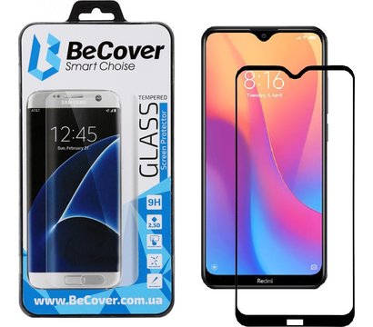Изображение 2 Защитное стекло BeCover для Xiaomi Redmi 8A Black - 704160