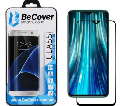 Изображение 2 Защитное стекло BeCover для Xiaomi Redmi Note 8 Pro Black - 704120