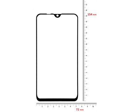 Изображение 3 Защитное стекло BeCover для Samsung Galaxy M20 SM-M205 Black - 703297