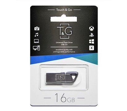 Изображение 2 Накопитель USB T&G 114 Metal Series 16GB USB 2.0 - TG114-16G