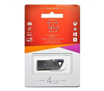 Зображення 2 USB флеш накопичувач T&G 114 Metal Series 4GB USB 2.0 - TG114-4G