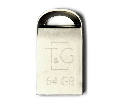 Изображение 2 Накопитель USB T&G 107 Metal Series Silver 64GB USB 2.0 - TG107-64G