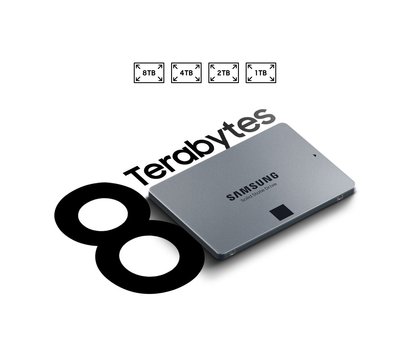 Изображение 3 SSD диск Samsung 870 QVO 8TB 2.5" SATA V5 (9X Layer) QLC — MZ-77Q8T0BW