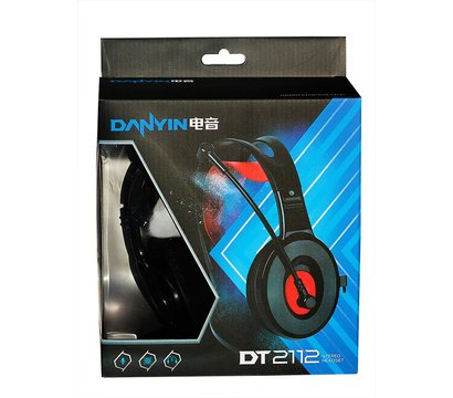 Зображення 3 Навушники Somic Danyin DT-2112 Black/Red геймерські