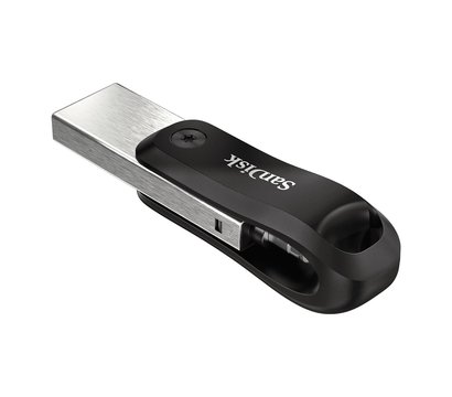 Зображення 5 Накопичувач USB SanDisk iXpand 64 USB 3.0/Lightning Apple Silver/Black - SDIX60N-64G-GN6NE