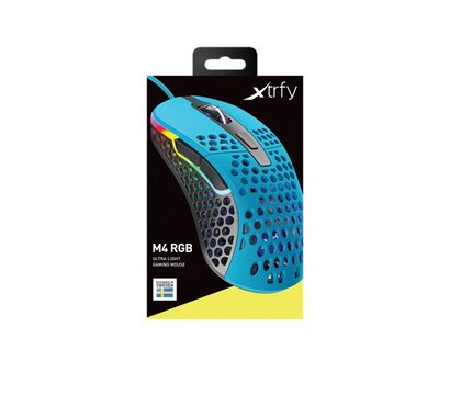 Зображення 6 Миша Xtrfy M4 RGB Miami Blue