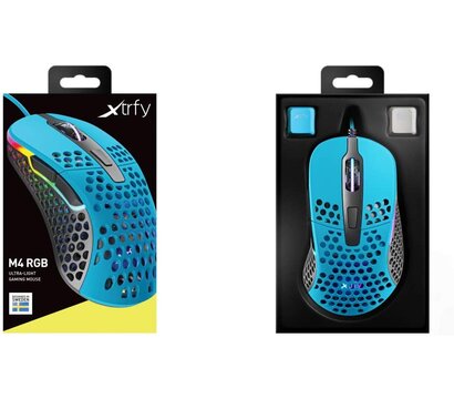 Зображення 7 Миша Xtrfy M4 RGB Miami Blue