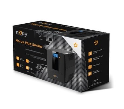 Зображення 6 ДБЖ лінійно-інтерактивний Njoy Horus Plus 600 USB — PWUP-LI060H1-AZ01B
