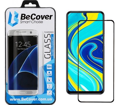 Изображение 2 Защитное стекло BeCover для Xiaomi Redmi Note 9s/9 Pro/9 Pro Max Black - 704835