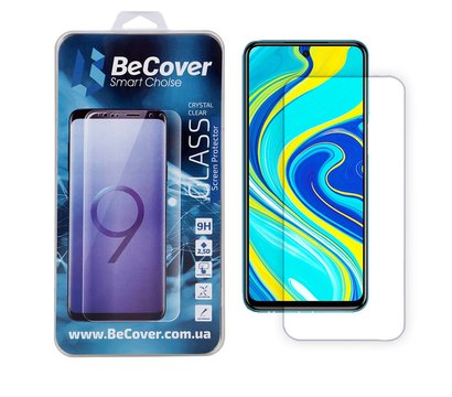 Изображение 2 Защитное стекло BeCover для Xiaomi Redmi Note 9s/9 Pro/9 Pro Max Crystal Clear Glass - 704836