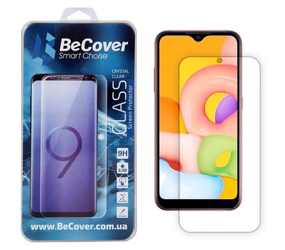Зображення 2 Захисне скло BeCover для Samsung Galaxy A01 SM-A015 Crystal Clear Glass - 704667
