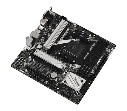 Зображення 3 Материнська плата ASRock A520M Pro4 (sAM4, AMD A520, PCI-Ex16)