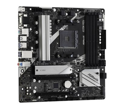 Зображення 4 Материнська плата ASRock A520M Pro4 (sAM4, AMD A520, PCI-Ex16)