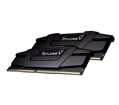 Зображення 2 Модуль пам`яті G.Skill Ripjaws V Black DDR4 2x16384Mb 3600MHz — F4-3600C18D-32GVK