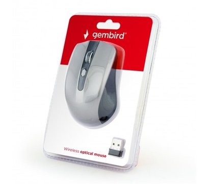 Изображение 3 Мышь Gembird MUSW-4B-04-BG USB Black/Grey