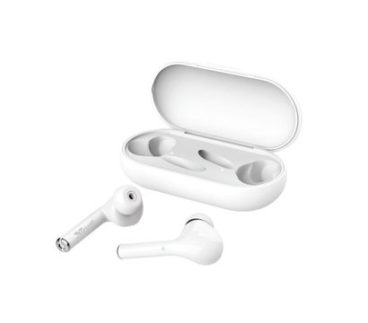 Изображение 4 Bluetooth гарнитура Trust Nika Touch True Wireless Mic White — 23705