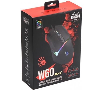 Зображення 5 Миша A4Tech Bloody W60 Max Stone Black