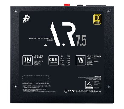 Зображення 9 Блок живлення 1stPlayer PS-750AR 750W