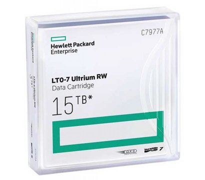 Зображення 2 Дата-картридж HPE LTO-7 Ultrium 15TB RW Data Cartridge - C7977A