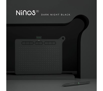 Зображення 10 Графічний планшет Parblo Ninos M Black